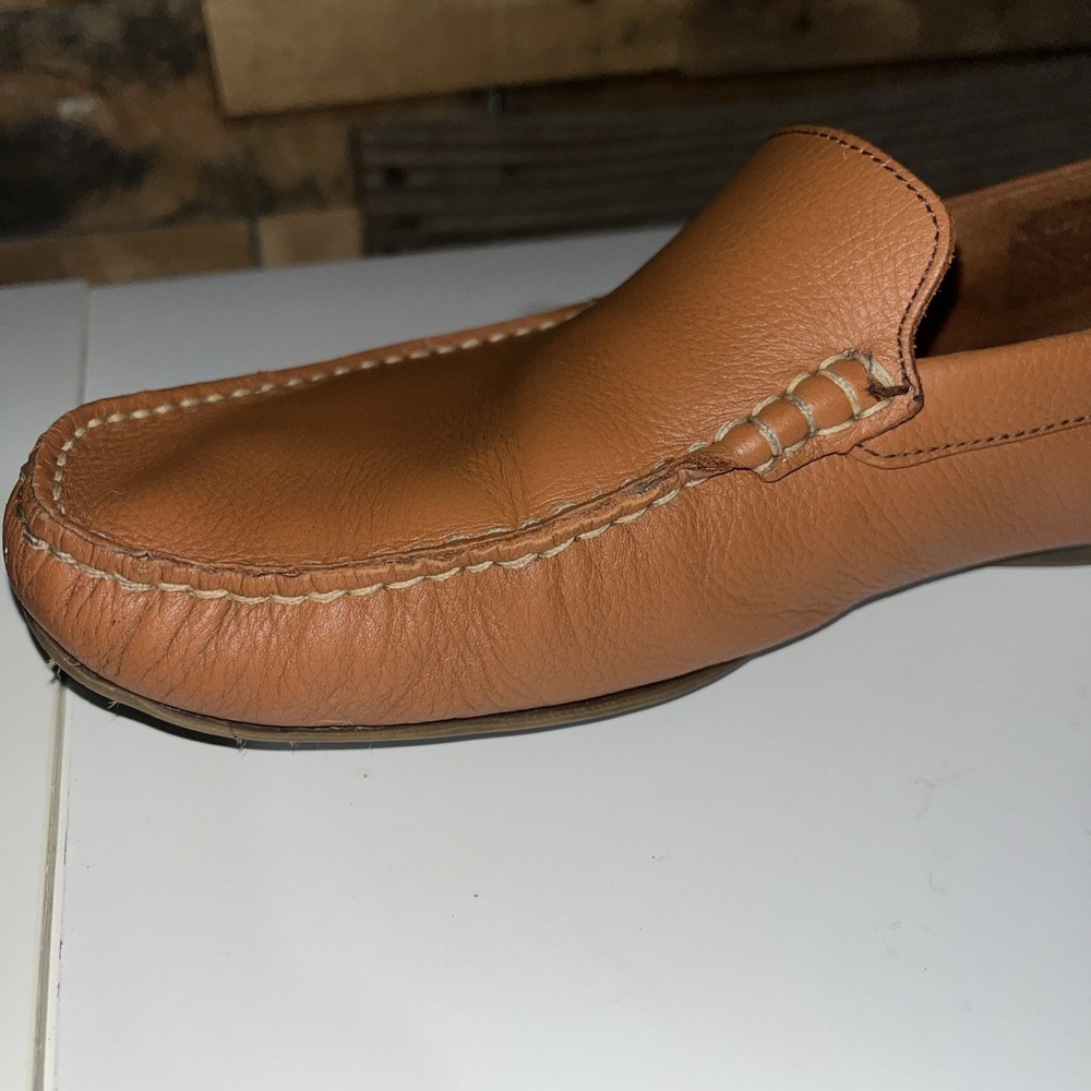 Louis Philippe Loafers Men's Classic Leather Sz 9 US 42 EU Driver Slip On Shoes - Picture 12 of 16